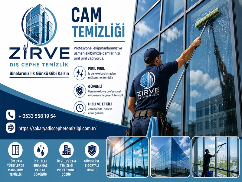 Sakarya cam temizliği
